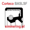 Uszczelniacz wału CORTECO 49378687 NBR BASLSF 56x72,3x8 – Simmerring z wargą przeciwpyłową
