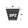 Pas klinowy SPZ 1287 MECALINE – Wąskoprofilowy pasek napędowy 9,7x8 mm