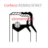 Uszczelniacz CORTECO 12033886 FPM B1BASLSFX67 100x130x12,5 – Simmerring do RENAULT TRUCKS 5010443187