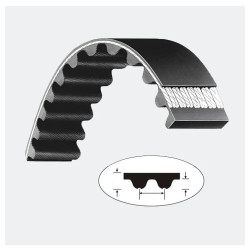 Pasek zębaty OPTIBELT OMEGA 5M 295-9 – długość 295 mm, szerokość 9 mm
