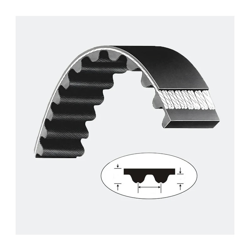 Pasek zębaty OPTIBELT OMEGA 5M 295-9 – długość 295 mm, szerokość 9 mm