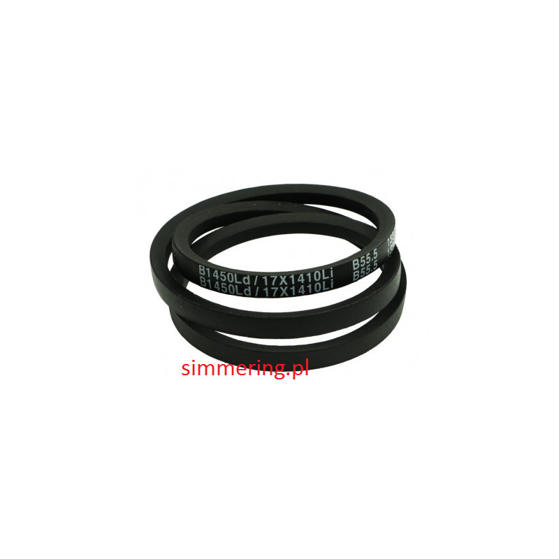 Pas klinowy klasyczny B 1450 MECALINE (17x11 mm, Lp 1450 mm)