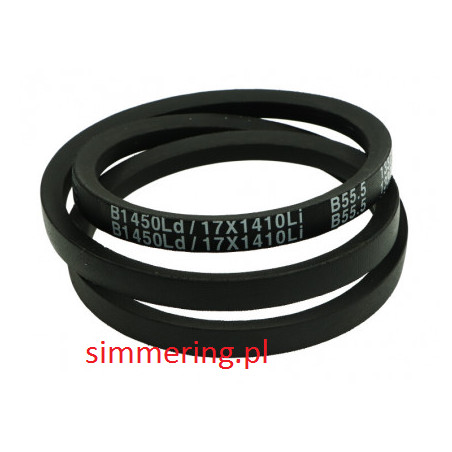 Pas klinowy klasyczny B 1450 MECALINE (17x11 mm, Lp 1450 mm)