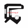 Simmering Silikonowy MVQ 80x105x10 AO – Dwuwargowy Uszczelniacz Wysokotemperaturowy
