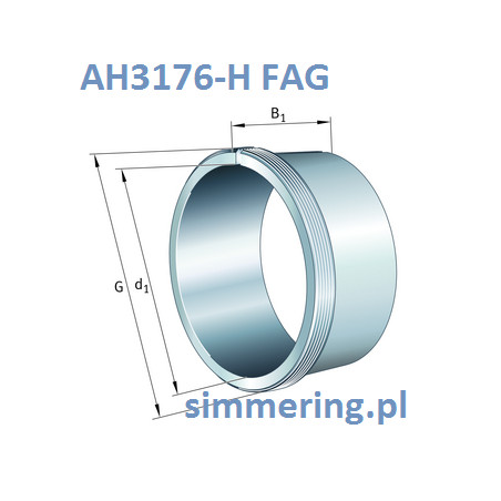 AH3176-H FAG Bearing Sleeve