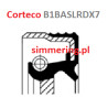 Uszczelniacz CORTECO 12012761 FPM B1BASLRDX7 Simmerring 45x62x8 - Pierścień uszczelniający wału korbowego