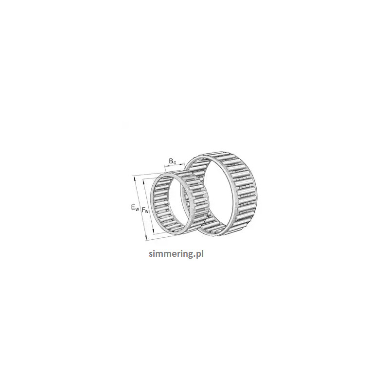 Złożenie igiełkowe K15X19X17 KOYO – 15x19x17 mm