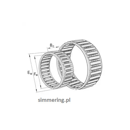 Złożenie igiełkowe K15X19X17 KOYO – 15x19x17 mm