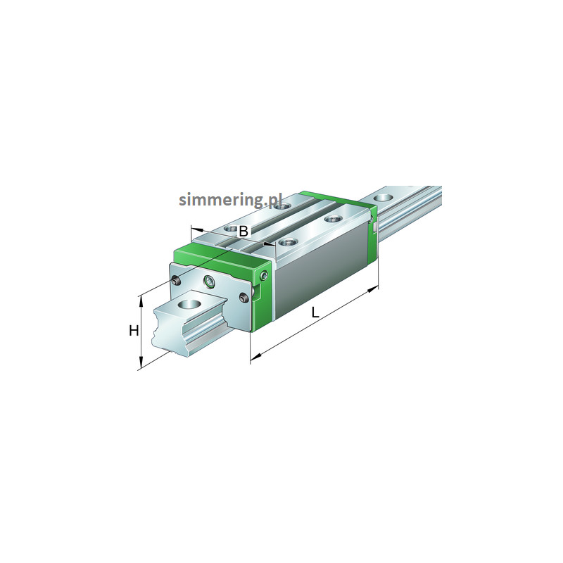 KWVE25-B-V2-G2 INA Linear Bearing