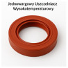 Simmering Silikonowy MVQ 70x100x13 A – Jednowargowy Uszczelniacz Wysokotemperaturowy