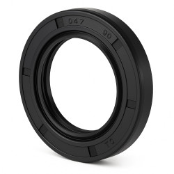 64x90x13 AO NBR Double Lip Radial Oil Seal with Dust Lip – Rotary Shaft Seal