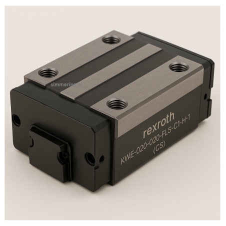 Bosch Rexroth KWE-020-FLS-C1-H-1 R205B81320 – Wózek liniowy kulkowy Compact Line 20 mm