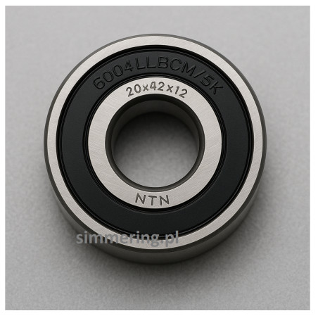 NTN 6004LLBCM/5K Deep Groove Ball Bearing 20x42x12 mm – Double Sealed