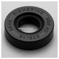 Rotary Shaft Seal 8x18x5 NBR TC Oil Seal Double Lip GRN®