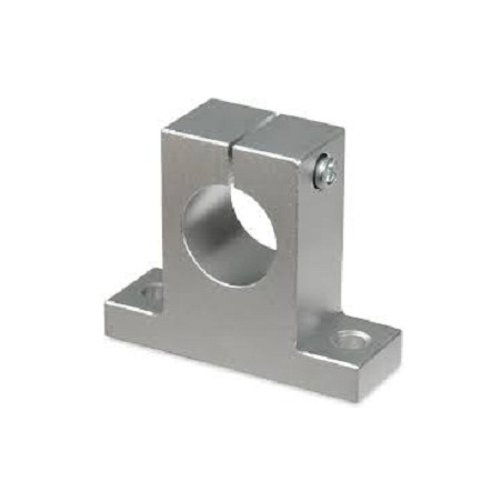 Wspornik końcowy SK50 do wałka fi 50 mm - aluminium anodowane | Simmering.pl