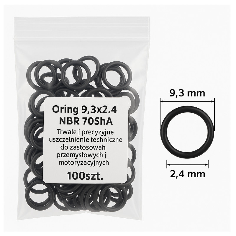 O-ring 9.3x2.4 NBR