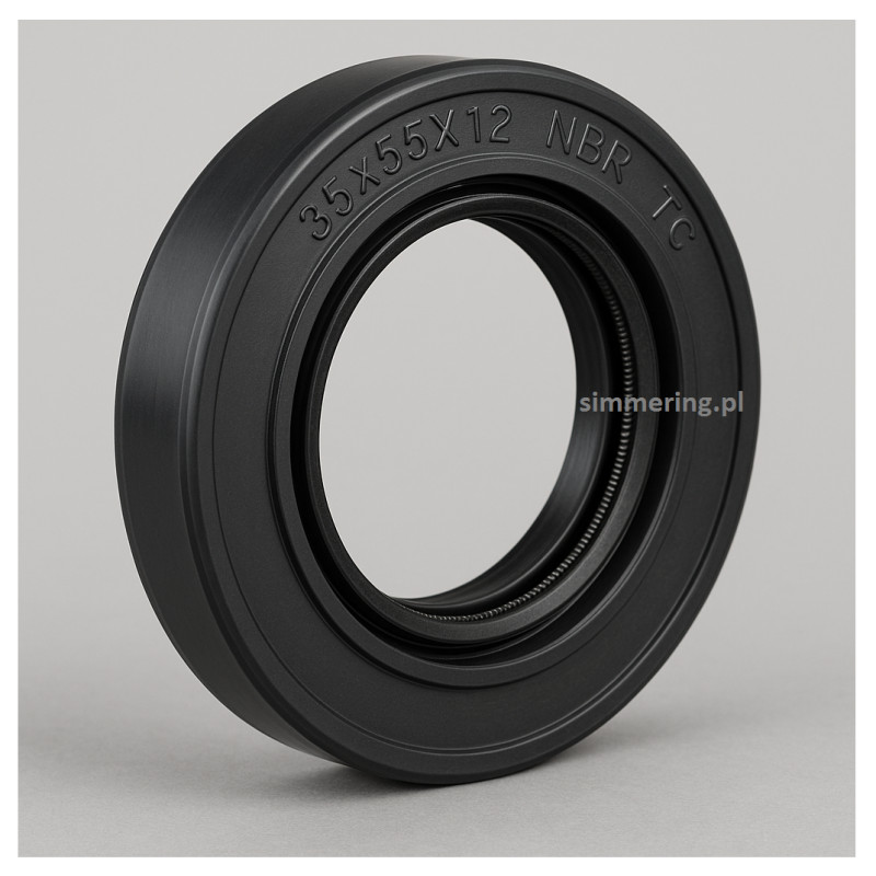Rotary Shaft Seal 35x55x12 NBR TC Double Lip (Radial Oil Seal)