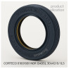 CORTECO 01001681 NBR BABSL 30x42x6/6.5 Simmerring – High-resolution close-up of the rotary oil seal