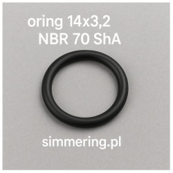O-ring 14x3,2 NBR 70 ShA - Nitrile Rubber Sealing Ring