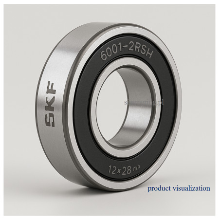 SKF 6001-2RSH 12x28x8 Łożysko kulkowe zwykłe