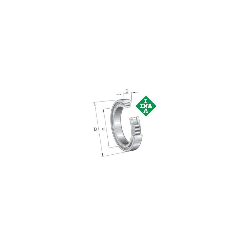 INA SL182913 Full Complement Cylindrical Roller Bearing – 65x90x16 mm