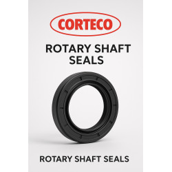 Rotary Shaft Seal CORTECO® 12013850 FPM BA 25x35x7 – High-Performance Radial Oil Seal with Dust Lip