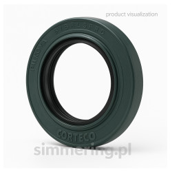 Uszczelniacz CORTECO Simmerring® 01025573 ACM B1BASLSFRD 45×65×10/14 mm (wał różnicowy BMW)