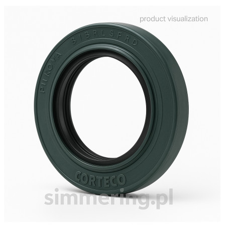 CORTECO 01025573 ACM B1BASLSFRD Radial Oil Seal (Differential Shaft Seal) 45×65×10/14 mm