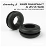 Rubber Plug 46x26x19 mm - NBR 70 ShA Grommet | simmering.pl
