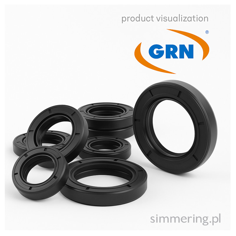 Rotary Shaft Seal 35x50x7 NBR SC Oil Seal Single Lip