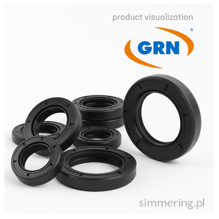 Rotary Shaft Seal 35x50x7 NBR SC Oil Seal Single Lip