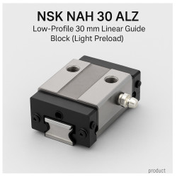 NSK NAH 30 ALZ – niski wózek liniowy 30 mm, lekkie napięcie