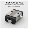 NSK NAH 30 ALZ – Low-Profile 30 mm Linear Guide Block (Light Preload)