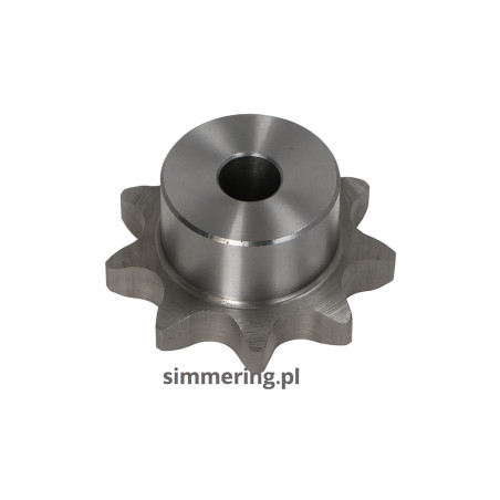 Roller Chain Sprocket 12B‑1 Z9 – 3/4″ (19.05 mm) ISO/DIN Hardened Steel