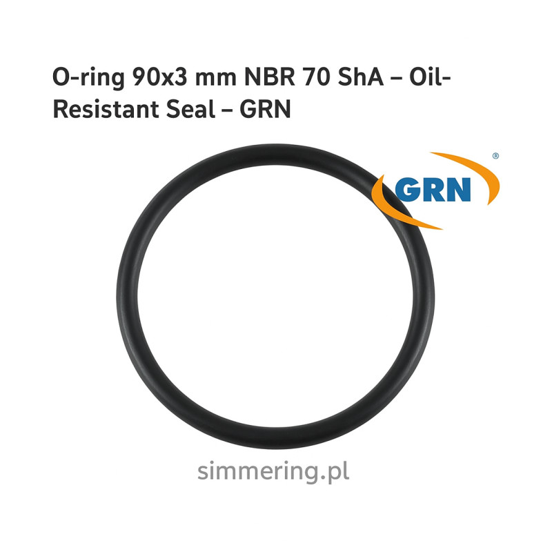 O-ring 90x3 NBR 70 ShA – Nitrile Rubber Sealing Ring