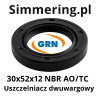 Simmering 30x52x12 NBR AO-TC Uszczelniacz dwuwargowy