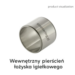 Tuleja wewnętrzna IR 20×25×20 INA – pierścień prowadzący do łożysk
