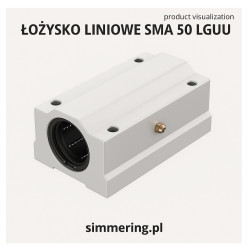 Łożysko liniowe SMA 50 LGUU – Obudowa przedłużana, średnica wewnętrzna 50 mm