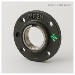 GG.ME 09 INA – Cast-Iron Flanged Housing for Insert Bearings (INA/Schaeffler)