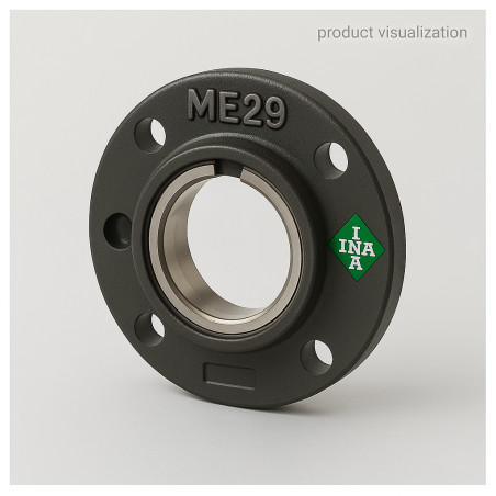 GG.ME 09 INA – Cast-Iron Flanged Housing for Insert Bearings (INA/Schaeffler)