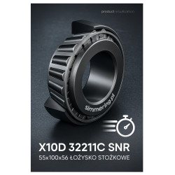 X10D 32211C SNR 55x100x56 Łożysko Stożkowe