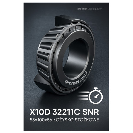 X10D 32211C SNR 55x100x56 Łożysko Stożkowe