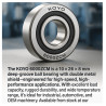 KOYO 6000ZCM – 10×26×8 mm Deep-Groove Ball Bearing (Shielded, High-Speed)