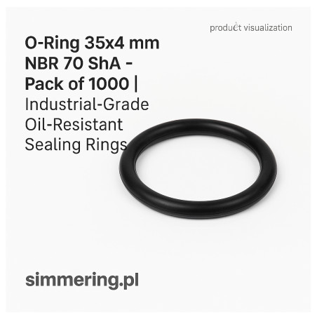 Oring 35x4 NBR 70 ShA – 1000 szt. | Olejoodporne uszczelnienia przemysłowe