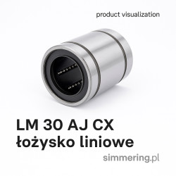 LM 30 AJ CX – Łożysko liniowe 30 mm | Regulowane & Uszczelnione