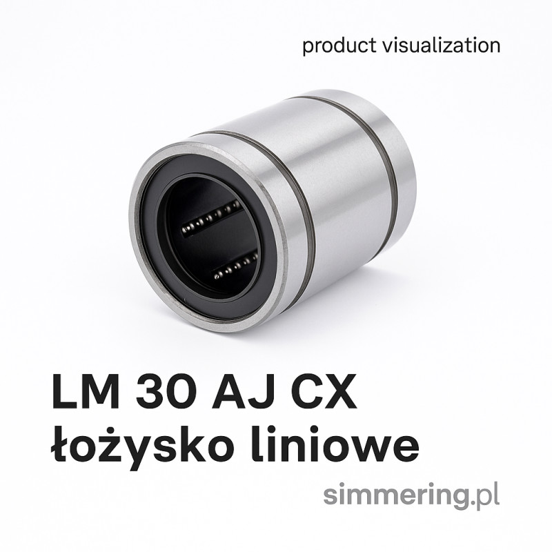 LM 30 AJ CX – 30 mm Linear Bearing | Adjustable & Sealed