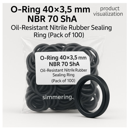 O‑Ring 40x3.5 mm NBR