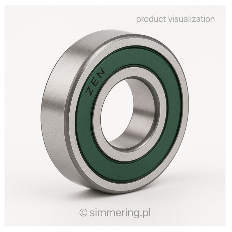 RLS 12 ZEN 2RS – 38.1×82.55×19.05 mm Shielded Deep Groove Ball Bearing