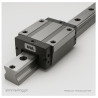 INA RWU55‑F‑L‑RROC‑120/930/120‑V3‑G2 – 55 mm roller guideway carriage & rail, 1170 mm