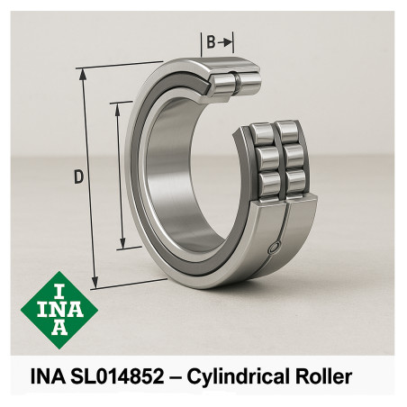 INA SL014852 - Łożysko walcowe dwurzędowe 260x320x60 mm
